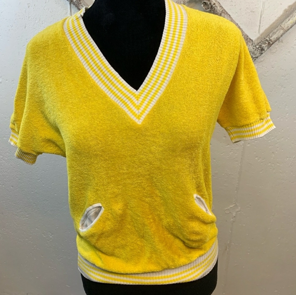 Vintage Catalina Terrycloth Shirt